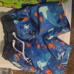 Boys size 2t swimming trunks
